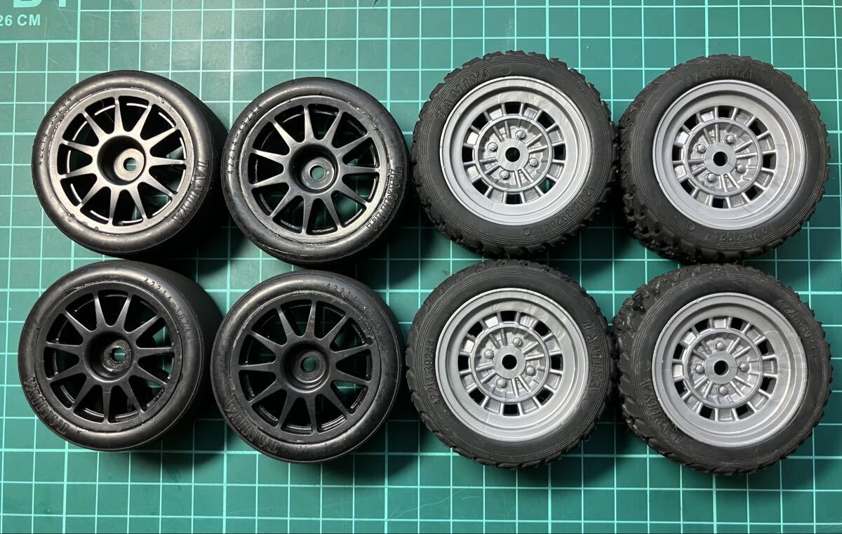 Mシャーシ用タイヤ ラジコン用　二組