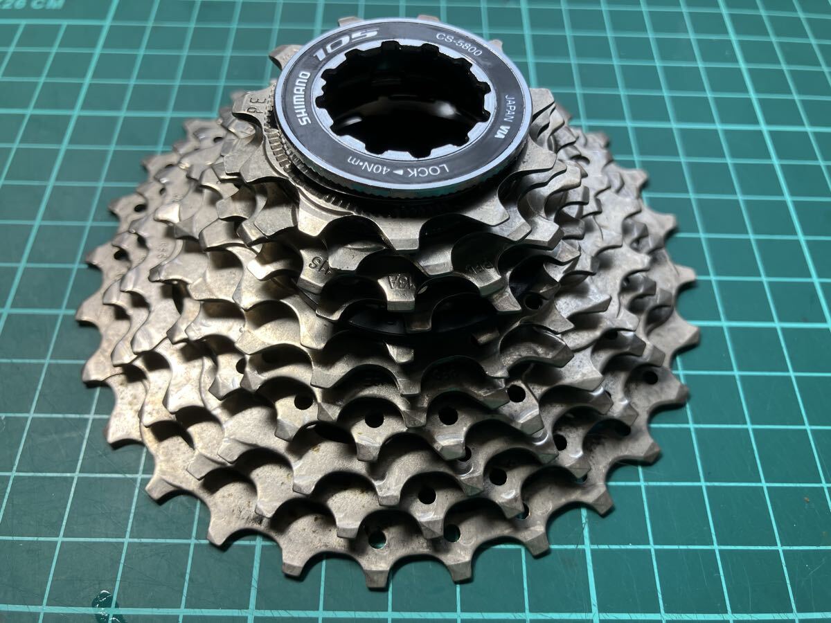 SHIMANO シマノ 105 CS-5800 11速 スプロケット 11-28T ※錆あり