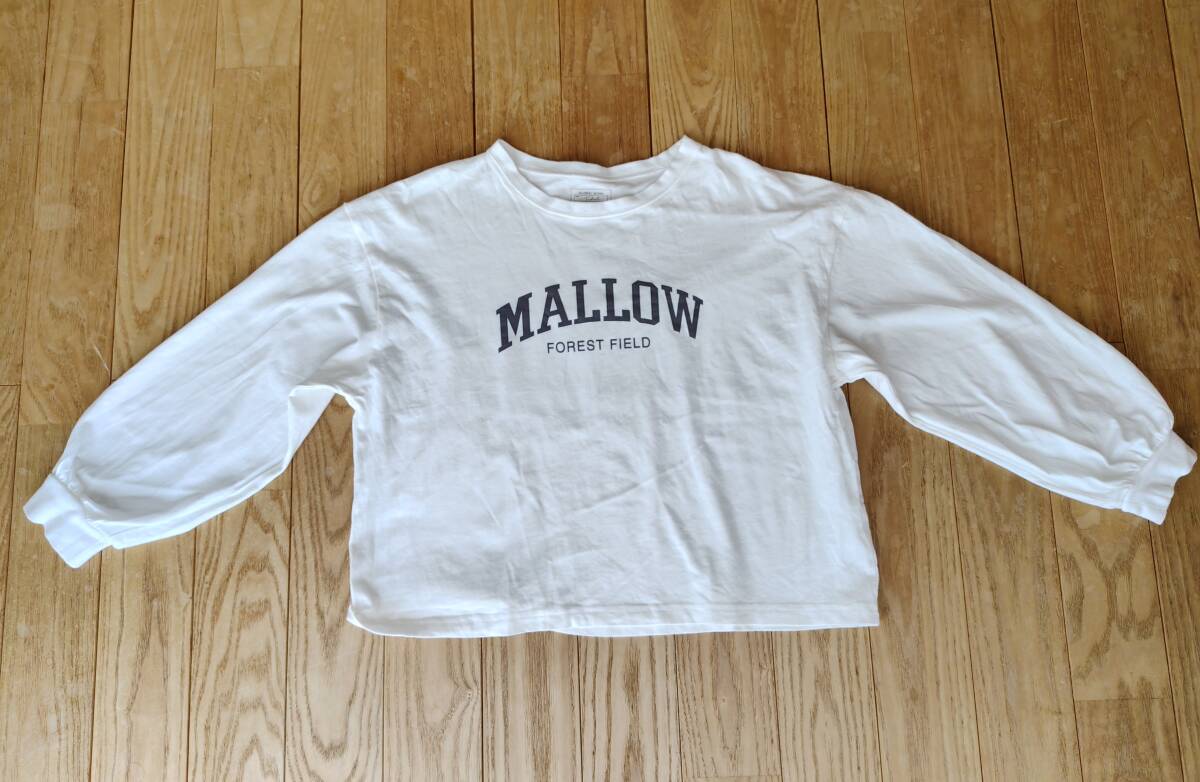 GLOBAL WORK キッズ　長袖Tシャツ　ヘビロッTEE　フロントロゴ　150