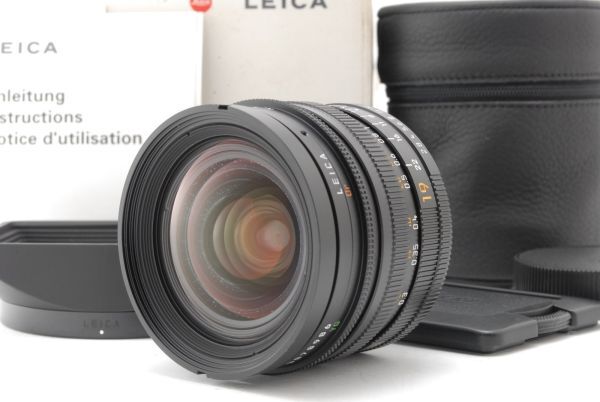 [A- Mint] Leica ELMARIT-R 19mm f/2.8 Ver.2 Lens ROM 11329 w/Box From JAPAN 9777