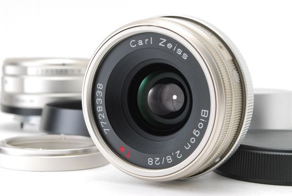 [Leica M Modified] CONTAX Carl Zeiss G Biogon 28mm f/2.8 T* Lens From JAPAN 9772
