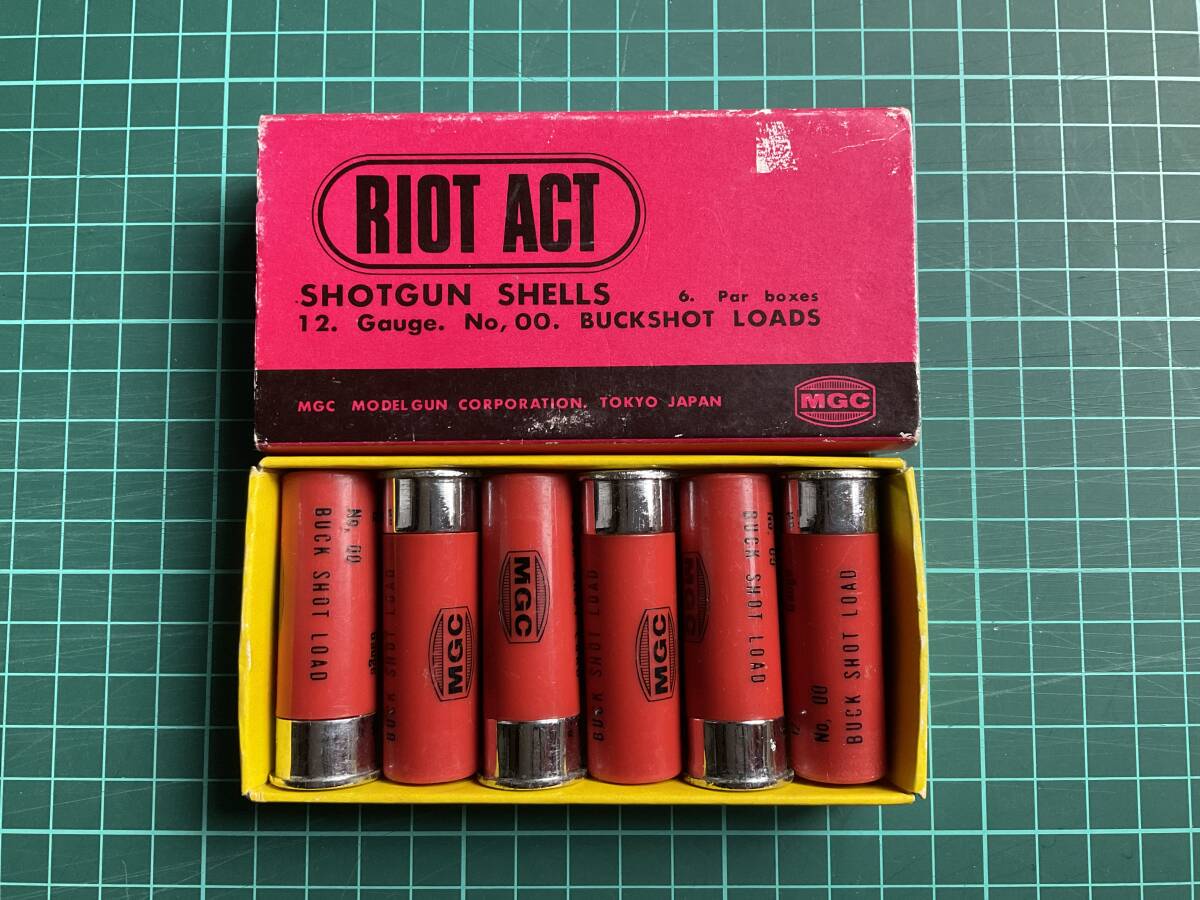 MGC M31-RS2 ライアットショットガン ショットシェル　箱入り6発　検/ CAW