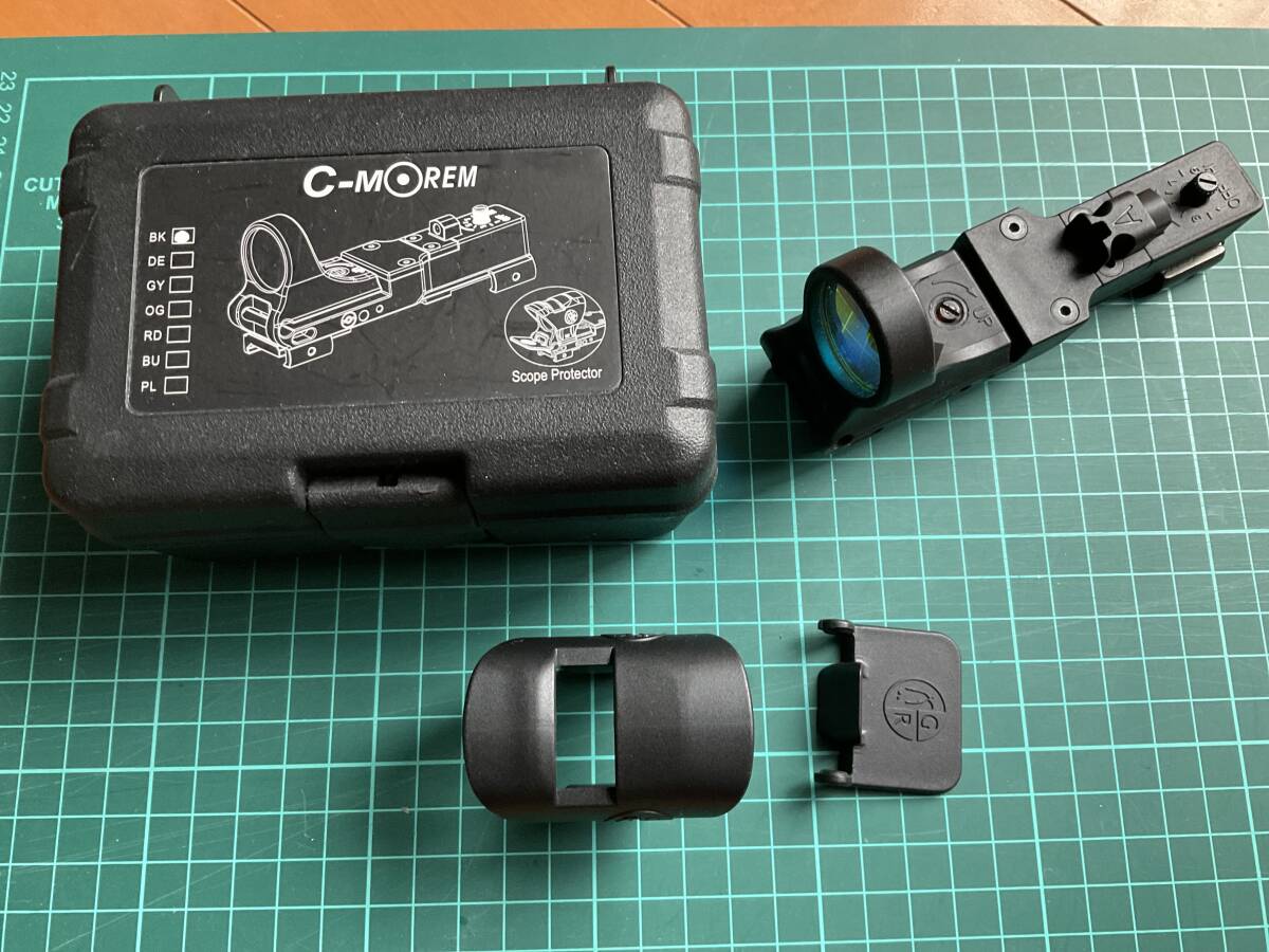 C-MORE タイプ ドットサイト ダットサイト 刻印入り ブラック