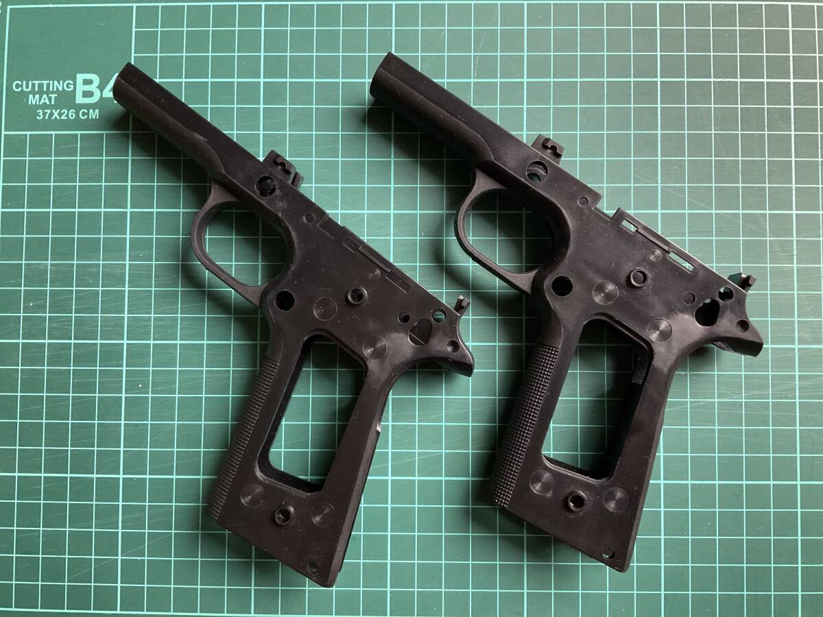 MGC コルト ガバメント 無刻印 ABSフレーム 2個セット　検/GM5 GM12 1911