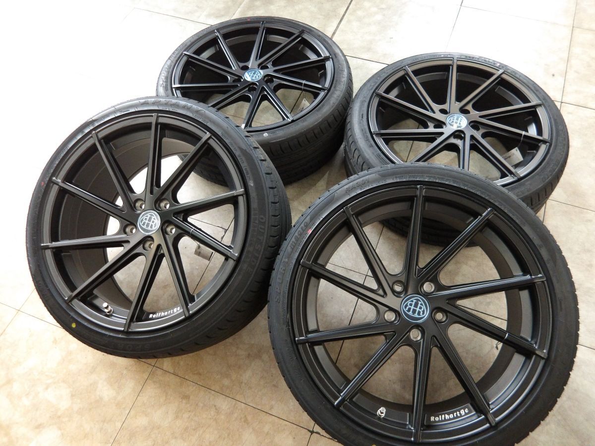 M 送料無料 ロルフハルトゲ F10 19インチ 5H112 8.5J+45 9.5J+50 新品タイヤ 225/40R19 275/35R19 メルセデス ベンツ Cクラス W205 W206