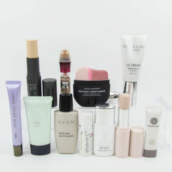 レブロン オルビス ビタブリット メイベリン他 化粧下地 CCクリームなど 11点セット コスメ まとめて 大量 CO レディース