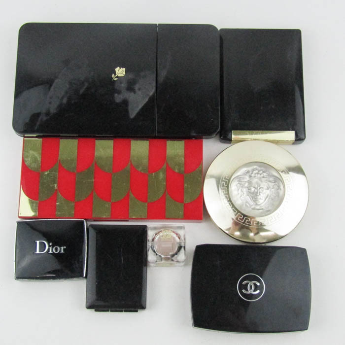 シャネル ディオール ヴェルサーチ他 アイシャドウ チークなど 8点セット コスメ まとめて 大量 CO レディース