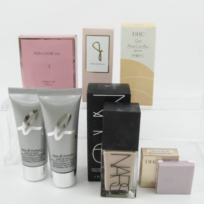 ナーズ DHC アニエスベー他 化粧下地 ファンデーションなど 7点セット コスメ まとめて 大量 CO レディース