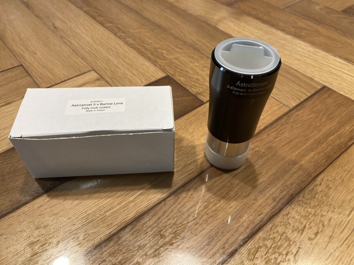 AstroStreet GSO アポクロマート 5倍バローレンズ 31.7mm径 台湾製 Apo