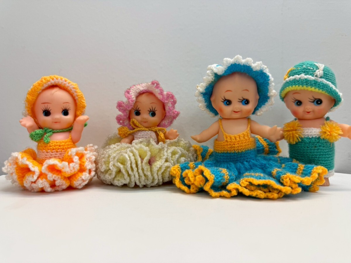 ★ キューピーちゃん 赤ちゃん ソフビ 人形 フィギュア まとめ 4体