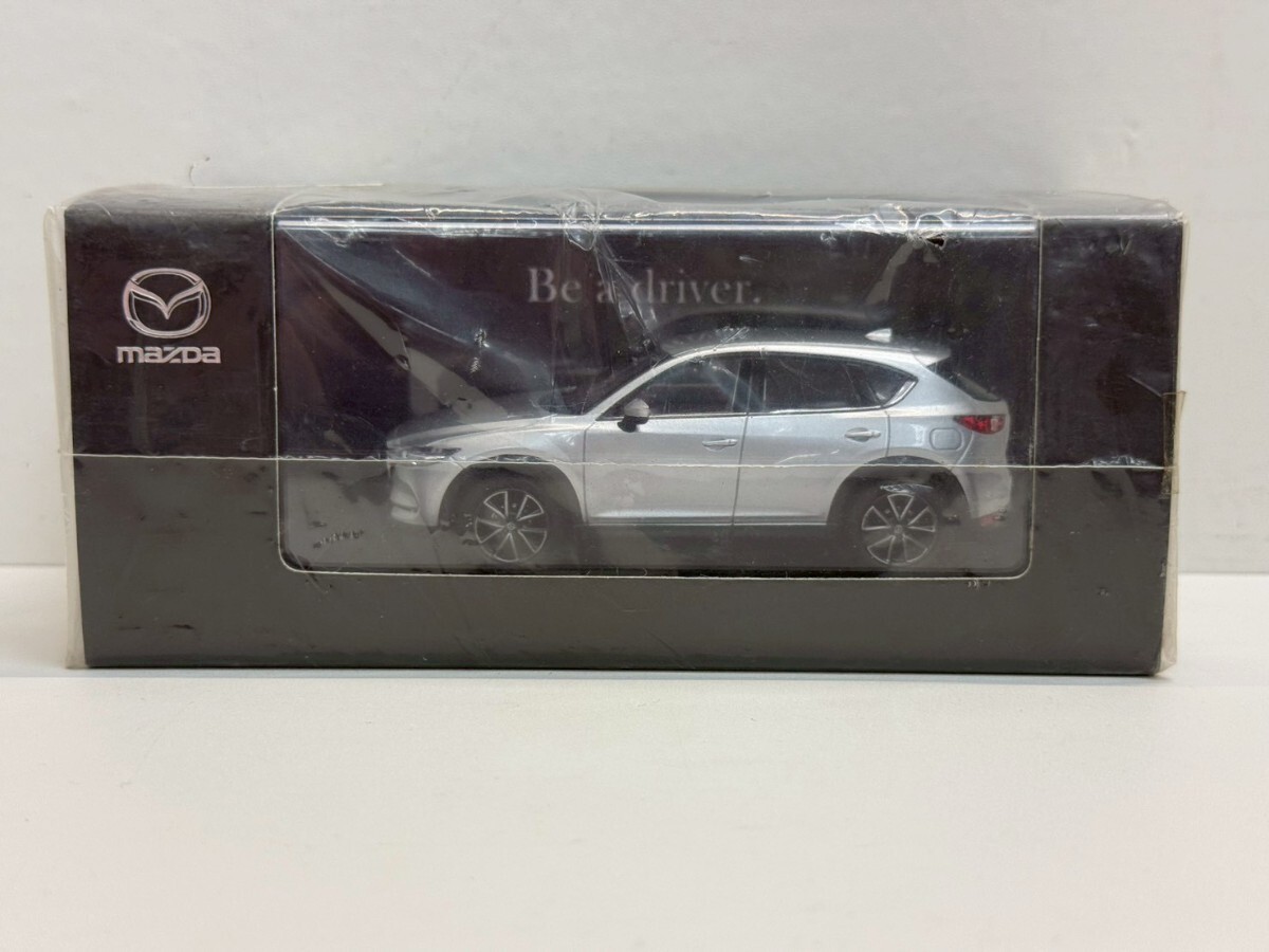 ★① ミニカー 1/43 マツダ MAZDA CX-5 2017年 ソニックシルバーメタリック ディーラー正規品 モデルカー