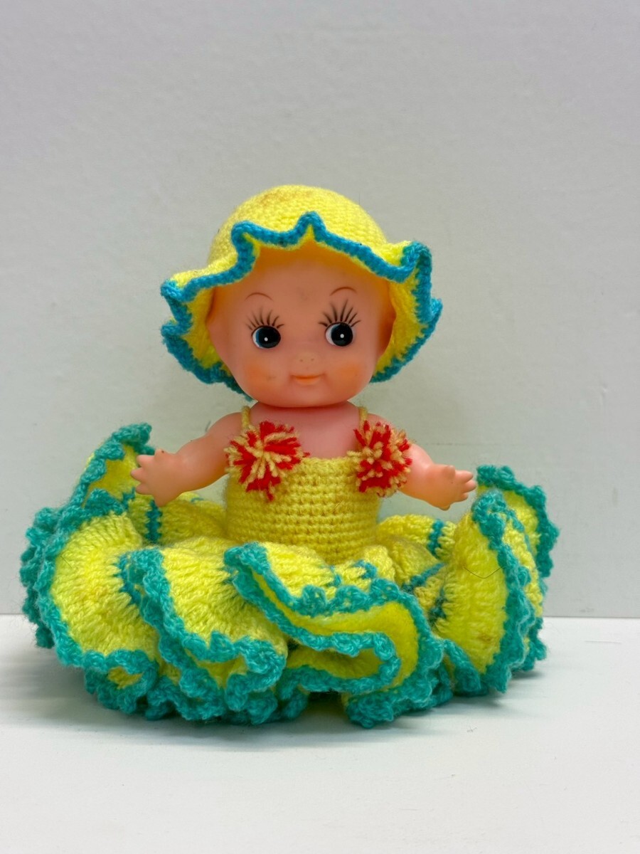 ★① キュピナドール キューピー 昭和 レトロ ソフビ 人形