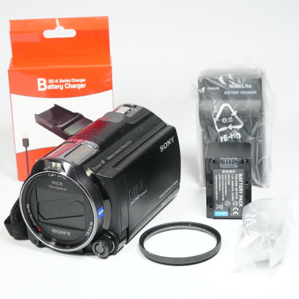 SONY ソニー HDR-CX720V ブラック 動作OK 1週間保証　/1560