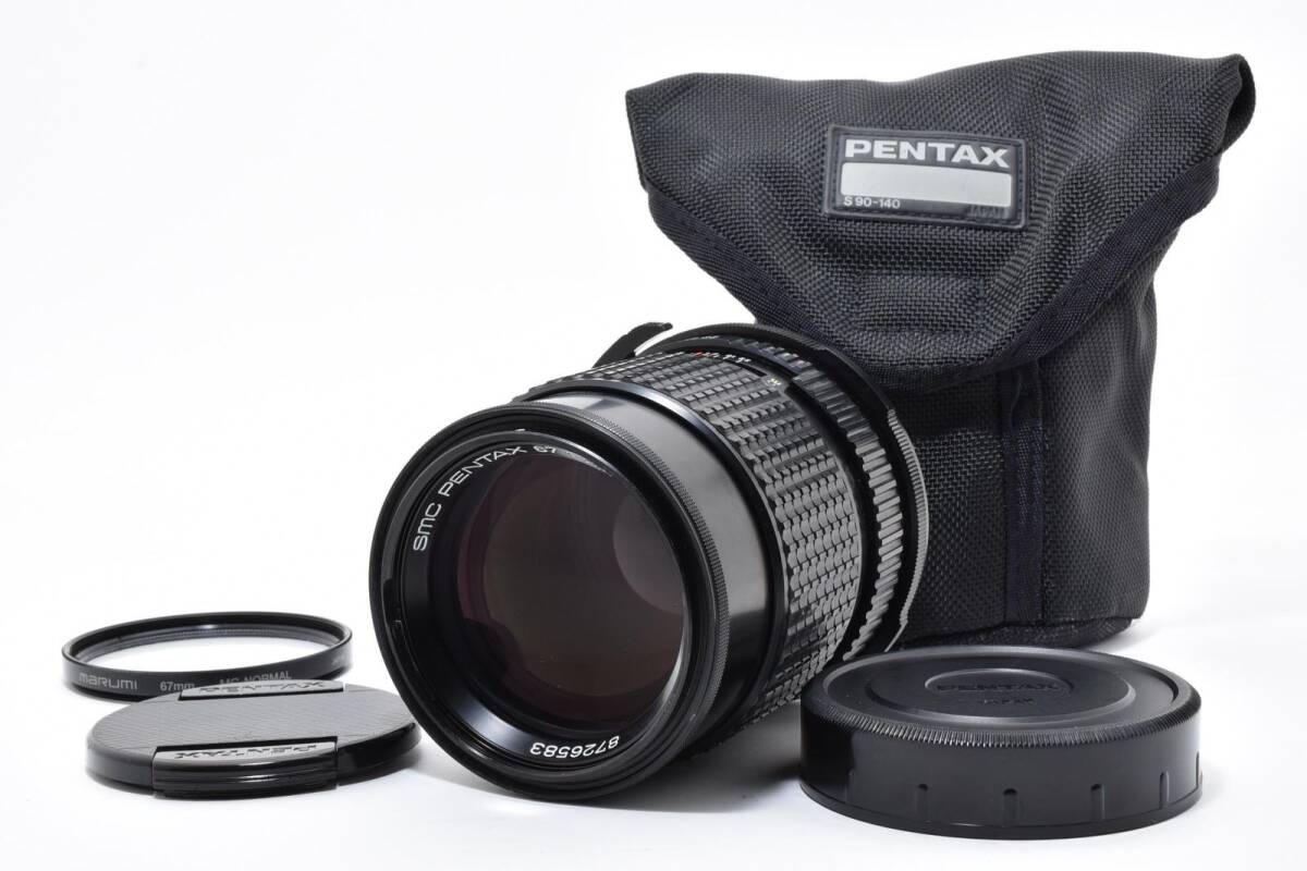 PENTAX ペンタックス 67 165mm F2.8 /2982 動作OK 返金保証 保護プロテクター付き