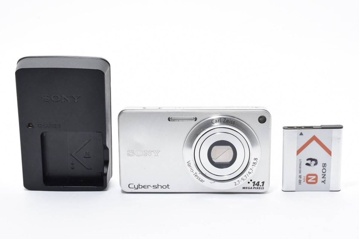 SONY ソニー Cyber-shot DSC-W350 シルバー /2990動作OK 返金保証