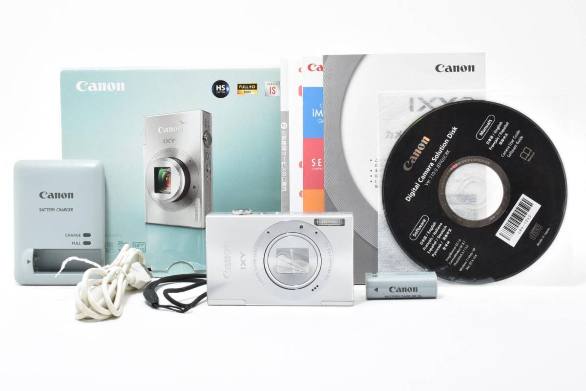 Canon キヤノン IXY3 シルバー 元箱 /3006動作OK 返金保証