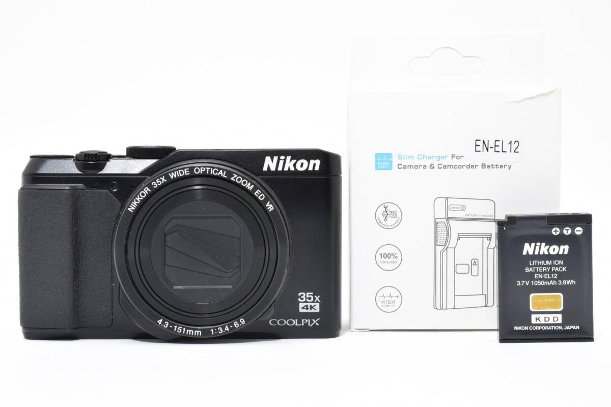 Nikon ニコン COOLPIX A900 ブラック /3011動作OK 返金保証