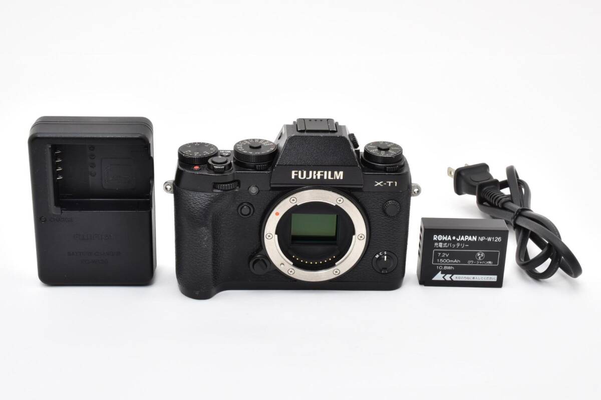 FUJIFILM 富士フィルム X-T1 ブラック /3021動作OK 返金保証