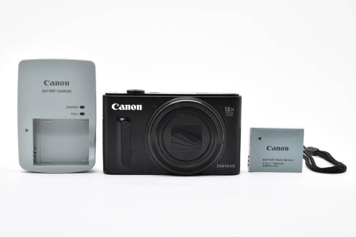 Canon キヤノン PowerShot SX610 HS ブラック　/3023動作OK 返金保証