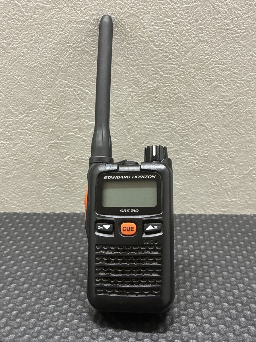 ★簡単動作確認済み★STANDARD HORIZON SRS210 特定小電力ハンディトランシーバー