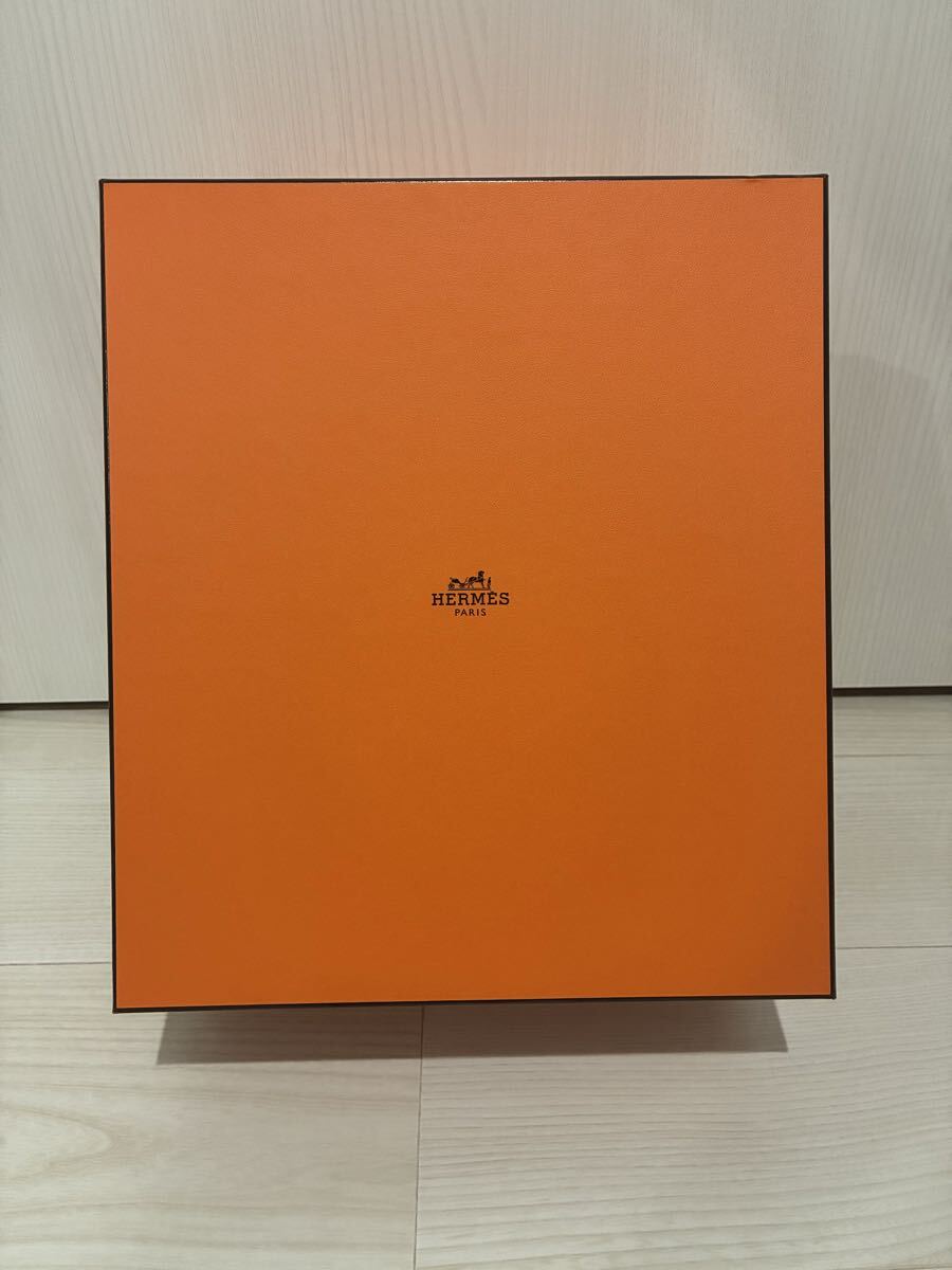 本物 HERMES エルメス バーキン25 1497 空箱 オレンジ ボックス ケース 空き箱 保存箱 化粧箱 バッグ専用
