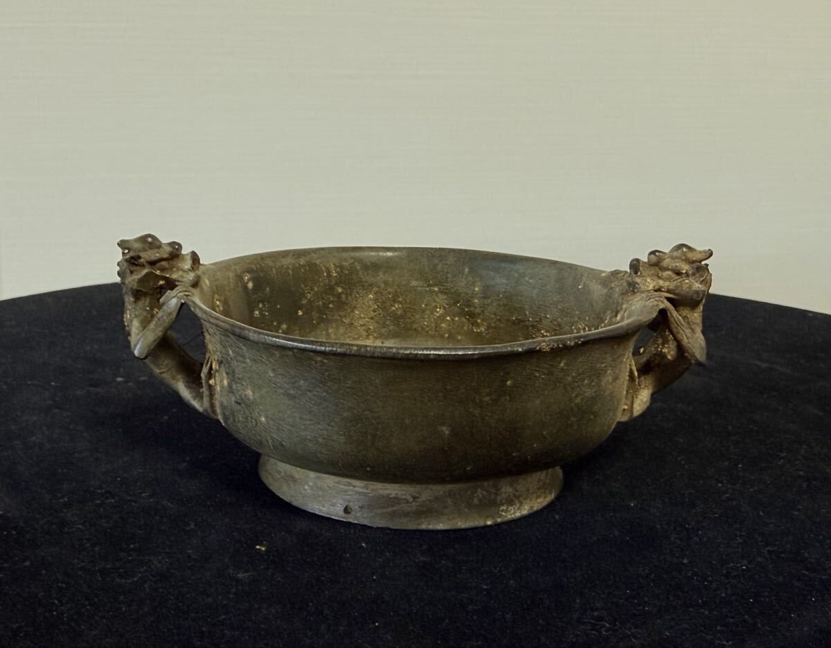 中国古美術 置物 時代物 銅製