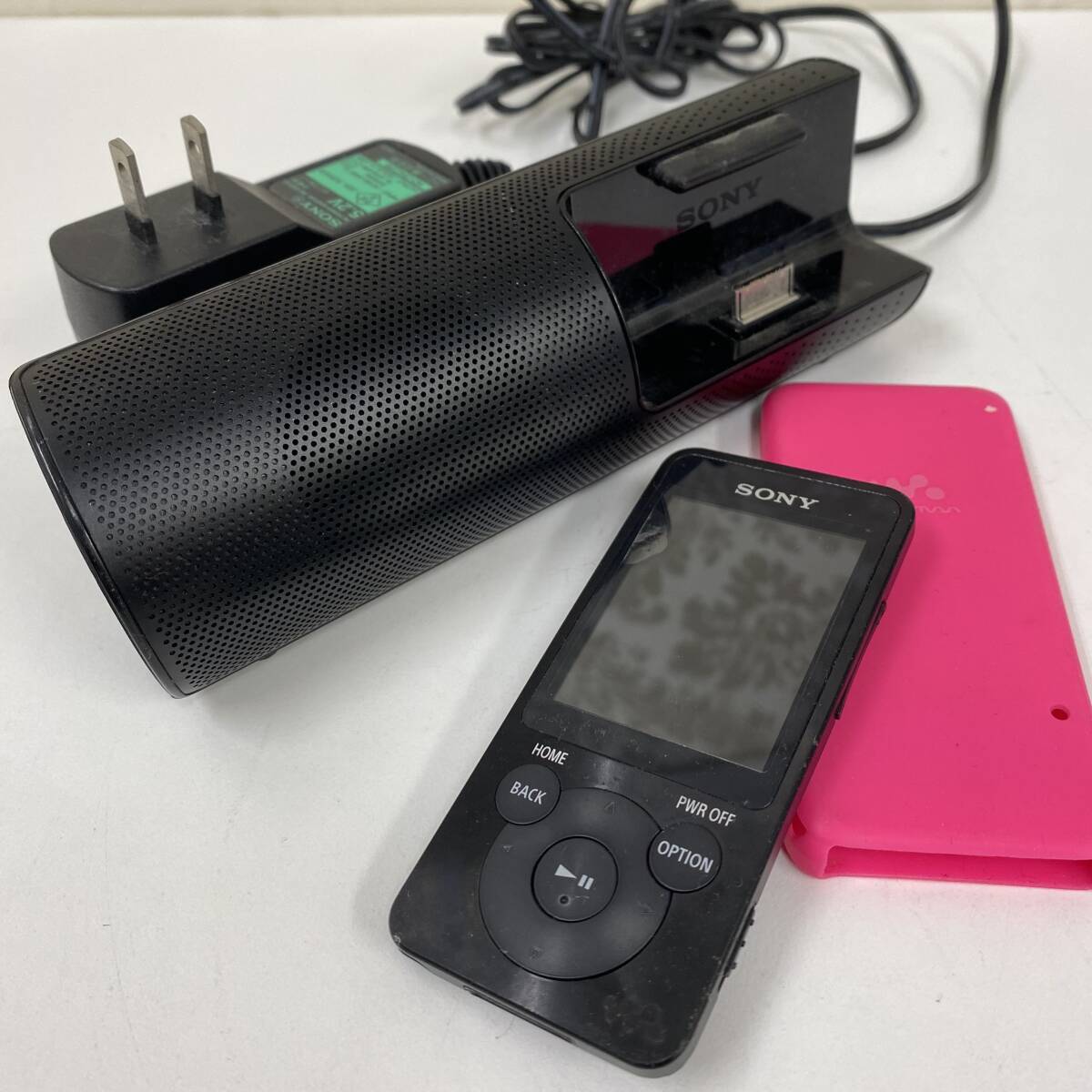 C-93442R【通電のみ確認済】SONY ソニー walkman ウォークマン Sシリーズ 4GB NW-S13 ポータブルオーディオプレーヤー 現状品 スピーカー