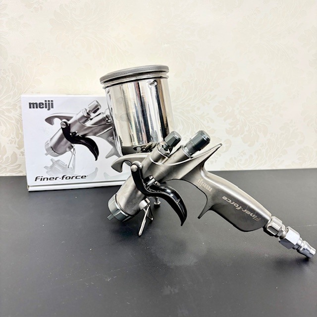 C-93552D 明治 meiji finer force TYPE WB ファイナーフォース AIR COMPRESSOR MFG スプレーガン 工具 DIY
