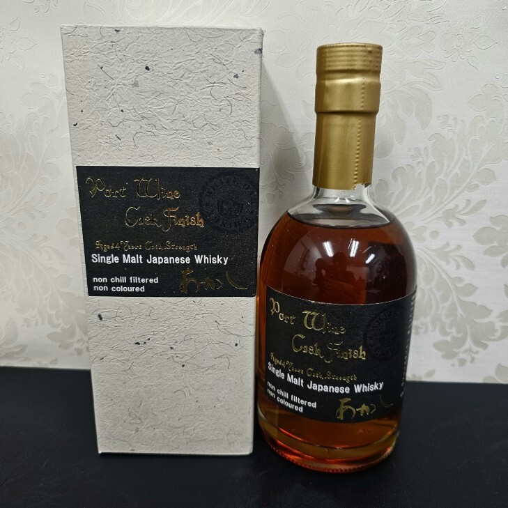 C‐93260SS 未開栓 あかし 4年 ポートワインカスク フィニッシュ カスクストレングス 500ml 62% シングルモルト ジャパニーズ ウイスキー
