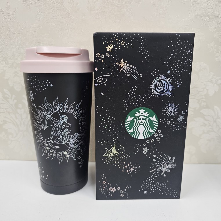 C-93424SS STARBUCKS スターバックス 台湾限定 星座シリーズ 星座 いて座 ステンレス タンブラー 473ml 現状品