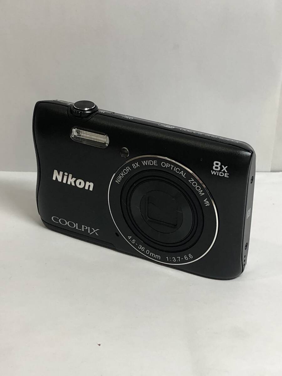 Y-51055K Nikon COOLPIX S3700 ブラック コンパクトデジタルカメラ ニコン クールピクス 動作未確認 現状品