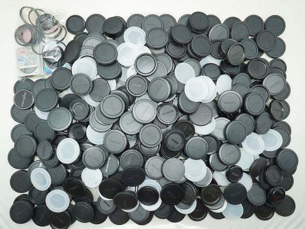 ★カメラ/レンズ・キャップ・フィルターなど★Canon/Nikon/PENTAX/MINOLTA/SIGMA/TAMRON/ 等 計:423点まとめ【ジャンク品】32437