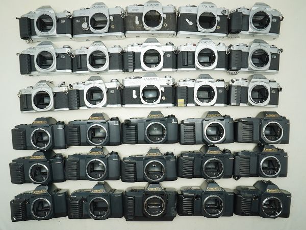 ★キヤノン MF一眼など★AL-1/FT/AV-1/FP/T80/T70/T50/ 等 計:30点まとめ【ジャンク品】32432