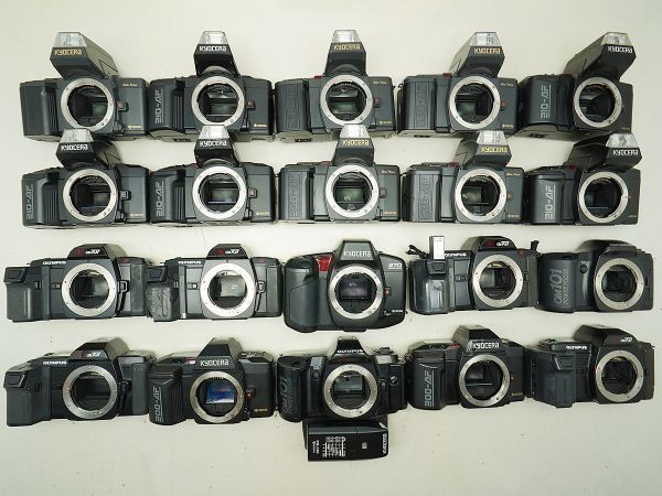 ★京セラ/オリンパス AF一眼など★KYOCERA/OLYMPUS/ 等 計:20点まとめ【ジャンク品】32431