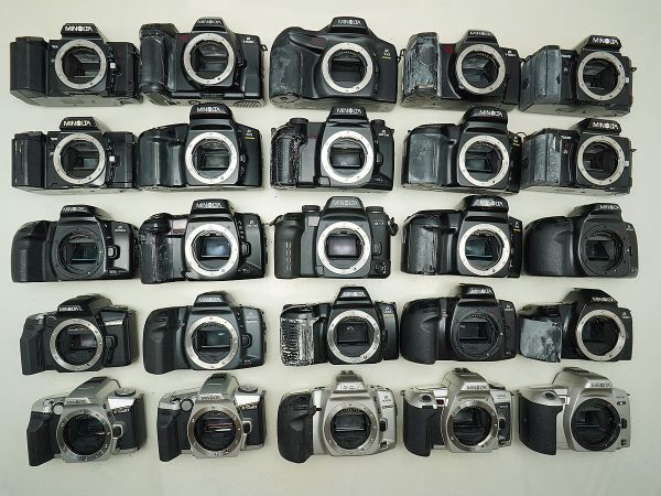 ★ミノルタ AF一眼など★α-7/507si/7xi/7700i/707si/sweet/360si/ 等 計:25点まとめ【ジャンク品】32409