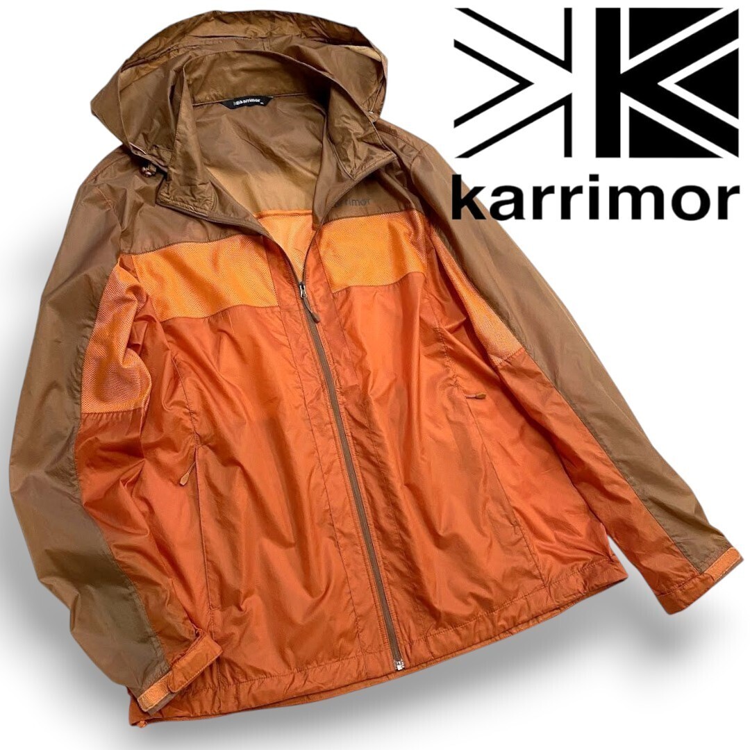 Karrimor カリマー 撥水 軽量 ウィンドブレーカー マウンテンパーカー ジャケット ブルゾン 登山 1KAJPM6003MN 105(XL)▲010▼30914h09
