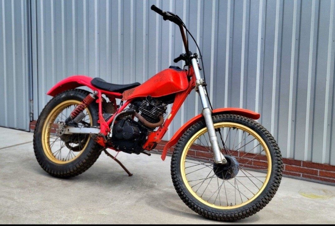 １円スタート！ ホンダ TLR200 MD09 実働 競技用車両！ モタード トラッカー モトクロス トリッカー 山遊びに！M