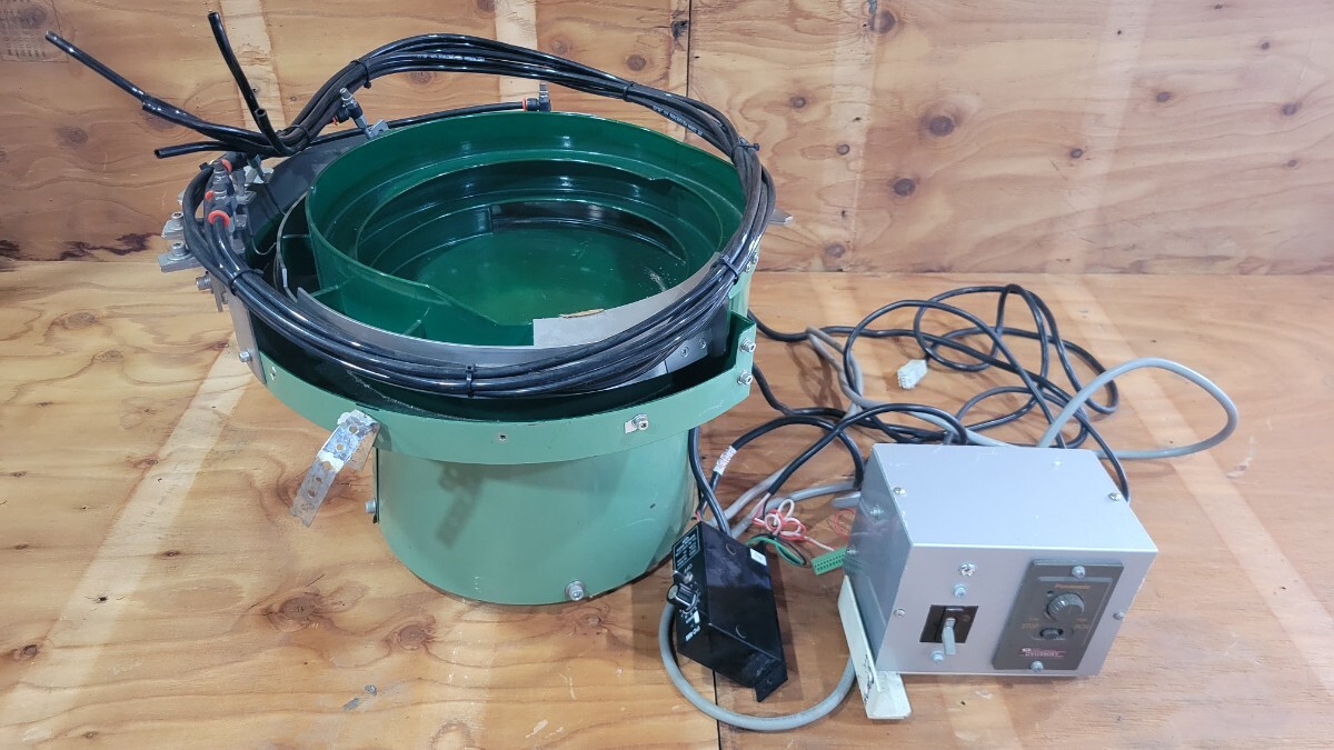 村田精工 FEEDER SYSTEM パーツフィーダー 自動部品供給装置 スピードコントローラー付き PC-M5 DVUS606Y 200V 中古品