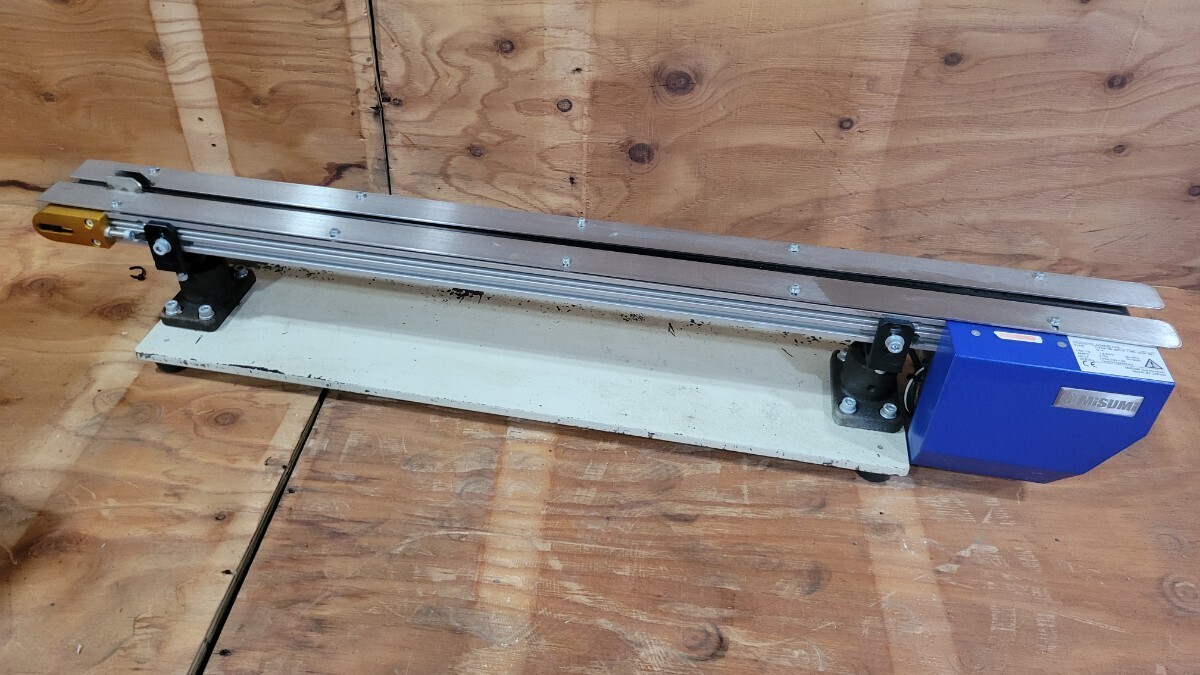 MISUMI CVSA-30-800-6-T200-SCM-36-D-A ベルトコンベア ミニコンベアー 200v 50/60Hz 屋内用 中古品 1