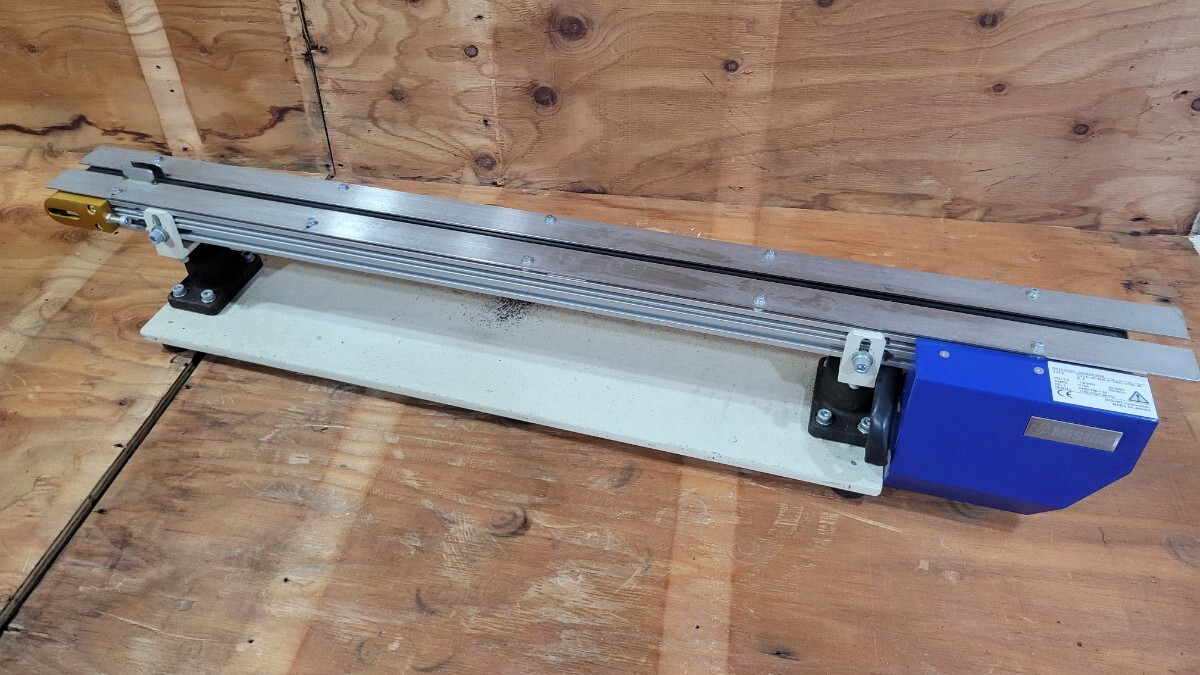 MISUMI CVSA-30-800-6-T200-SCM-36-D-A ベルトコンベア ミニコンベアー 200v 50/60Hz 屋内用 中古品 2