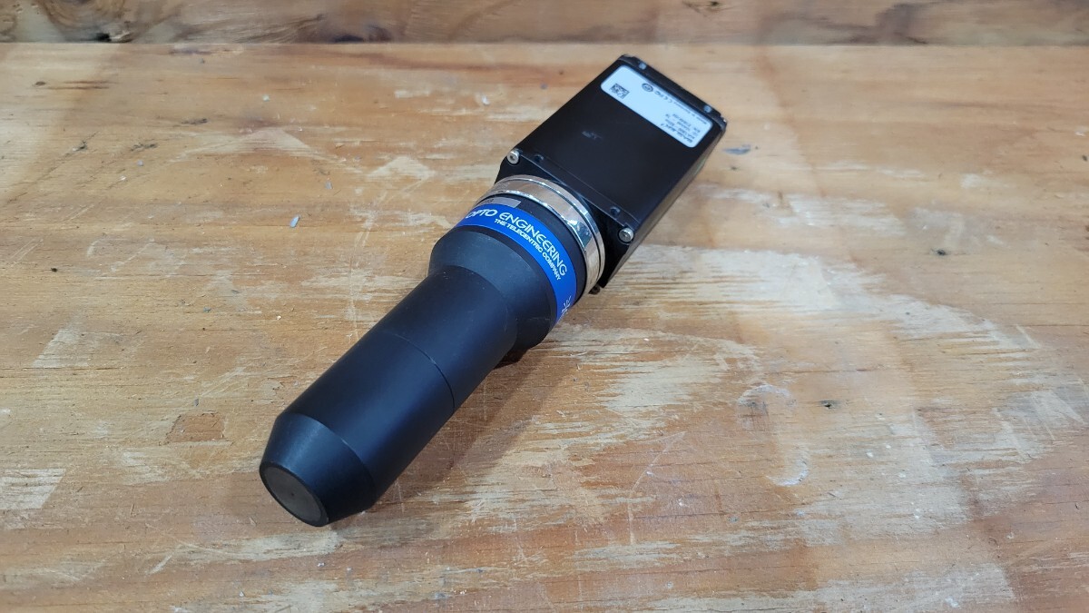 BASLER SCA1300-32fm OPTOENGINEERING 360°ビューレンズ 内側面観察 ホールインスペクションレンズ 工業用カメラ レンズ付き 中古品 1