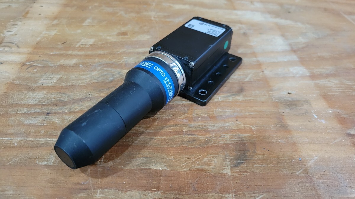 BASLER SCA1300-32fm OPTOENGINEERING 360°ビューレンズ 内側面観察 ホールインスペクションレンズ 工業用カメラ レンズ付き 中古品 2