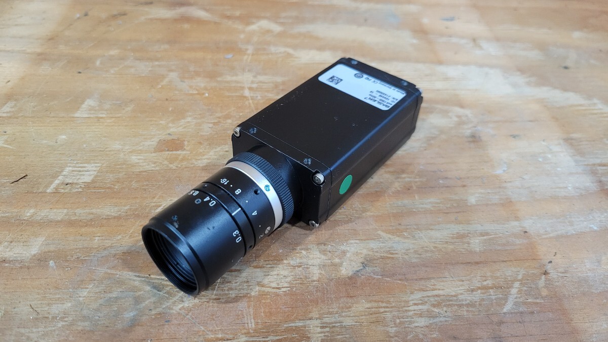BASLER SCA1300-32fm 35mm 1:2 C 2/3 M25.5 工業用カメラ レンズ付き 中古品 3