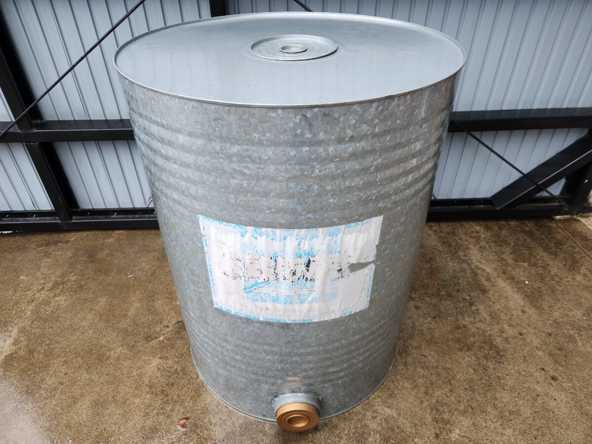 米穀貯蔵缶 ブリキ 保存缶 貯蔵缶 保管 タンク 米缶 貯米 米 玄米 籾 農業 ネズミ対策 レトロ 中古品 M