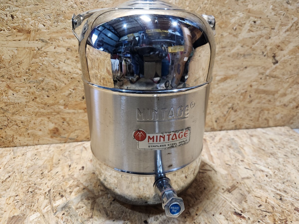 MINTAGE ミンテージ ステンレス ウォータージャグ 10L キャンプ アウトドア H