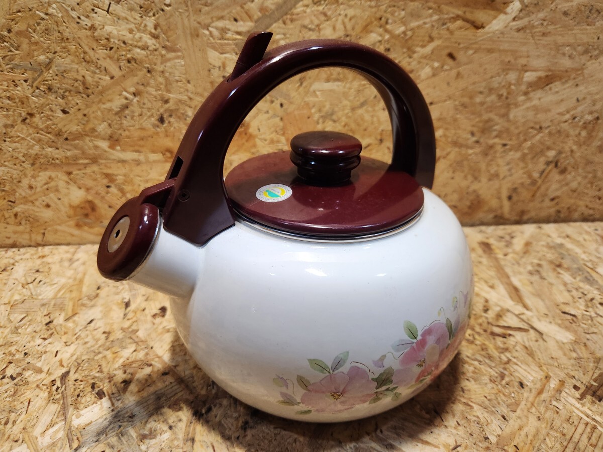 象印 ZOJIRUSHI 笛吹きケトル やかん　2.7L 昭和レトロ 調理用器具 調理器 HY