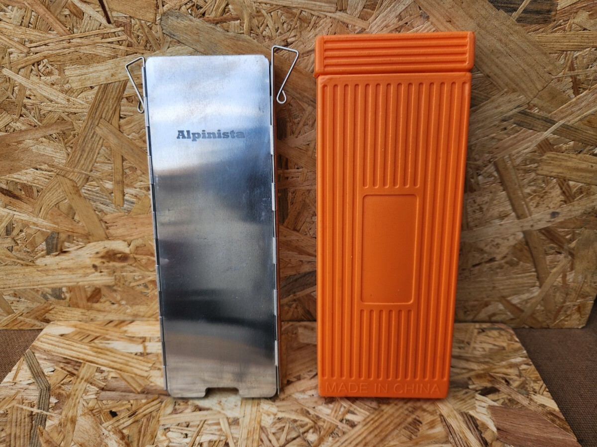 Alpinista アルピニスタ 折りたたみ式風防 風防 キャンプ アウトドア アウトドア用品 M
