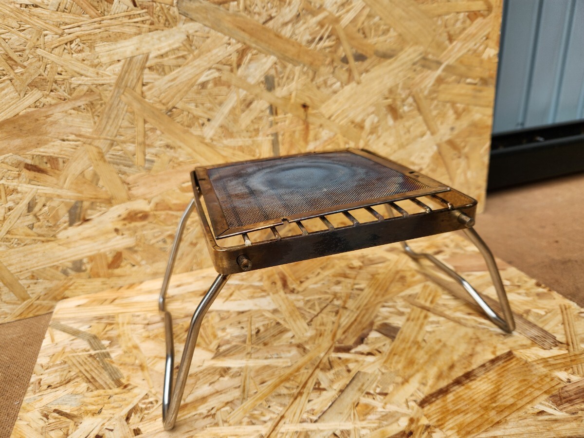 焚き火台 五徳 クッカースタンド 折りたたみ アウトドア キャンプ M