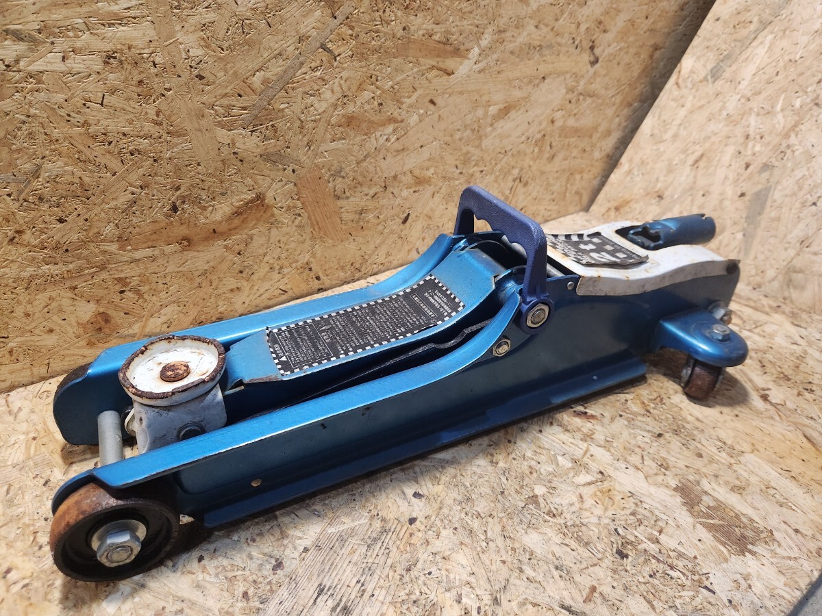 フロアジャッキ 油圧ジャッキ 油圧式 2t ローダウンジャッキ 楊程80~365mm ジャンク品 M