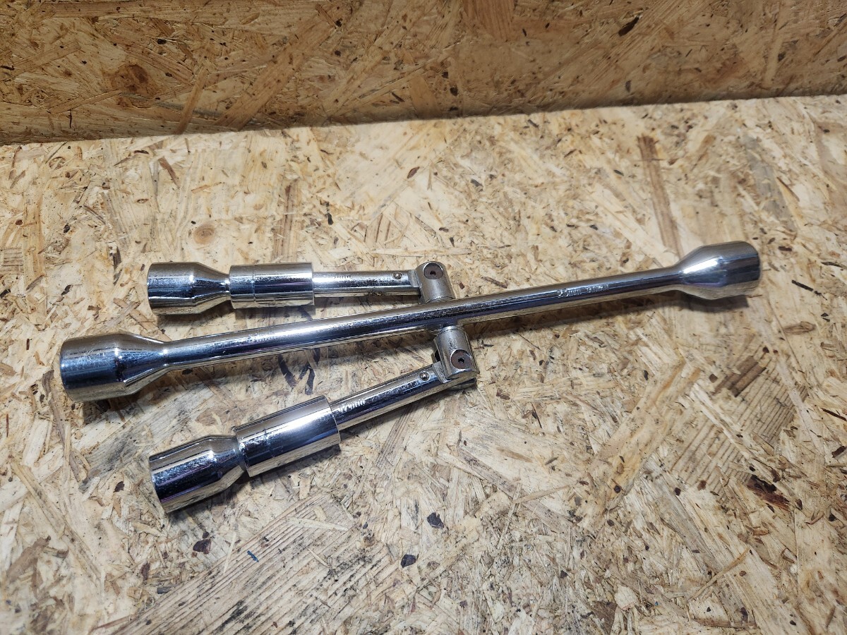 折りたたみクロスレンチ クロスレンチ タイヤ交換 17/19/21/23mm M